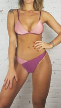 Load image into Gallery viewer, Wings Bikini Set - Fixed Top - Rosé and Wine
